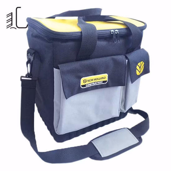 Sac à lunch isolé durable portatif de refroidisseur de nourriture de marque de logo adapté aux besoins du client